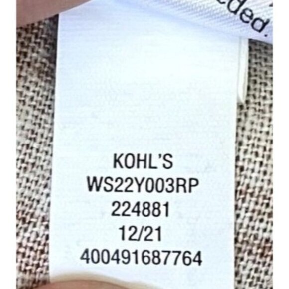 Sonoma Midi Linen Sleeveless XXL Summer Tiered Button Down Sun Beach Dress - Picture 9 of 9